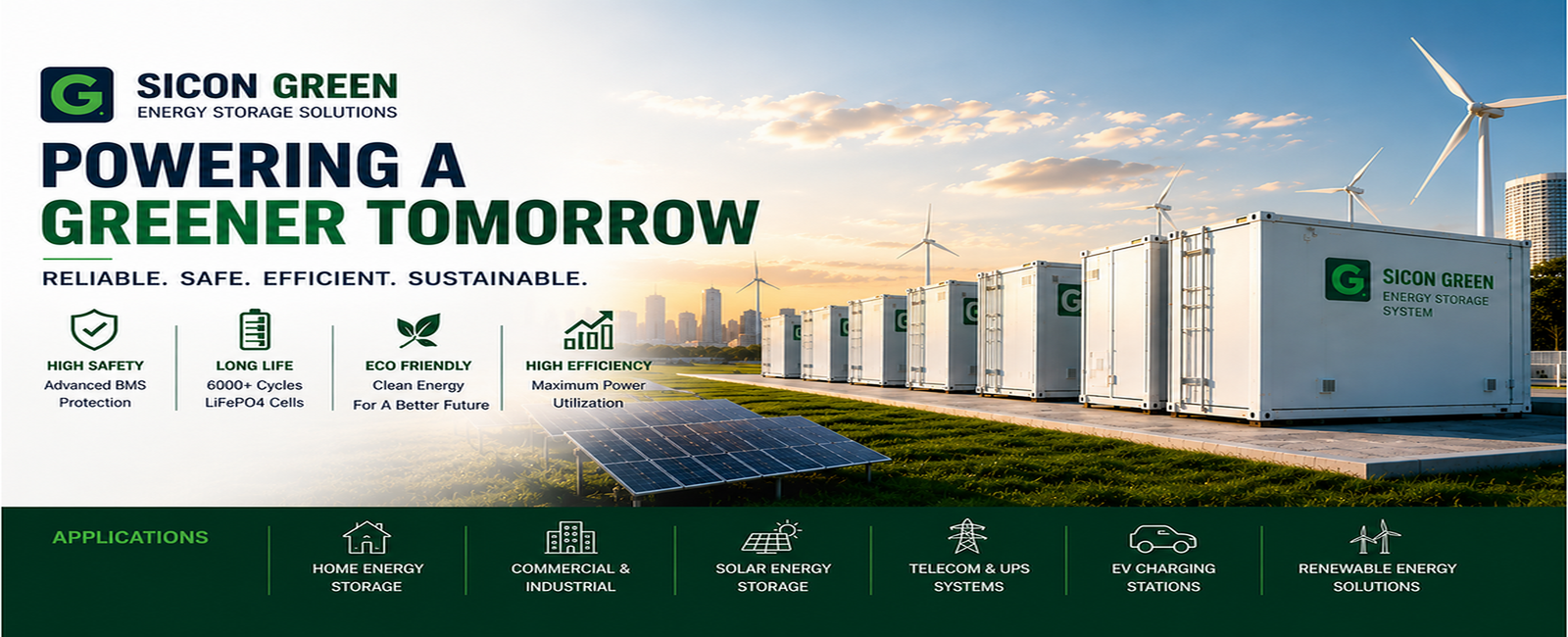 SICON GREEN Solar and Energy Storage Solutions