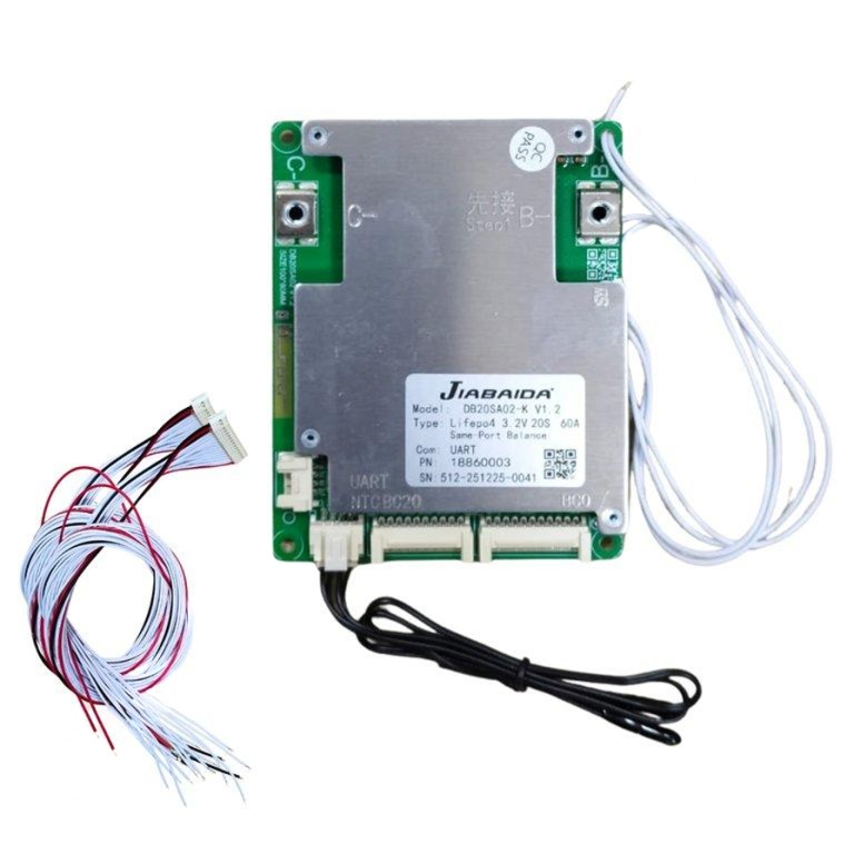 JBD SEMI SMART BMS LFP 8-20S 60A DB20SA02