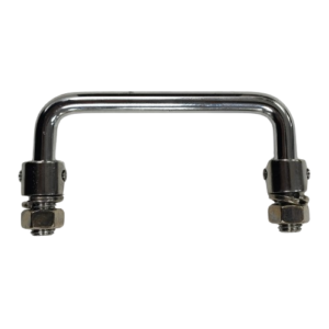 LITHIUM BATTERY METAL BOX HANDEL IRON CHROM -90MM